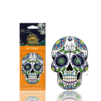 Ароматизатор в авто Aroma Car Dia De Los Muertos Gold Twilight