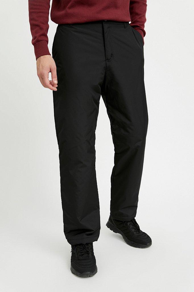 Утеплені штани чоловічі Finn Flare A20-22018-200 чорні L, фото 1