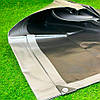 Тент 260 г/м2 4х6 Сіро-чорний Plandeka Mega Gruba Польща - натяжний тент накриття від снігу брезент покривний сонцезахисні тенти, фото 3