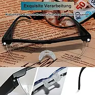 Окуляри для читання Mifine із захистом від синього кольору з 2 світлодіодами, фото 3