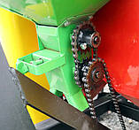 2-рядна саджалка Бомет 50/55 з ящиком для міндобрив (3т, 150л, крок посадки 29/32/35см, майданчик для оператора), фото 5