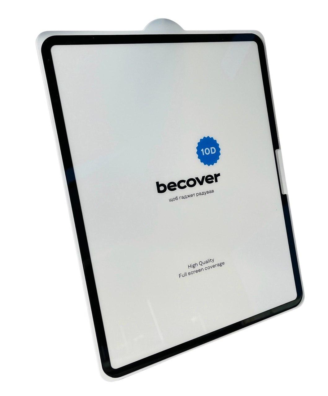 Захисне скло BeCover 10D для планшета Apple iPad Pro 13" 2024 (A2925 / A2926 / A3007) - Black