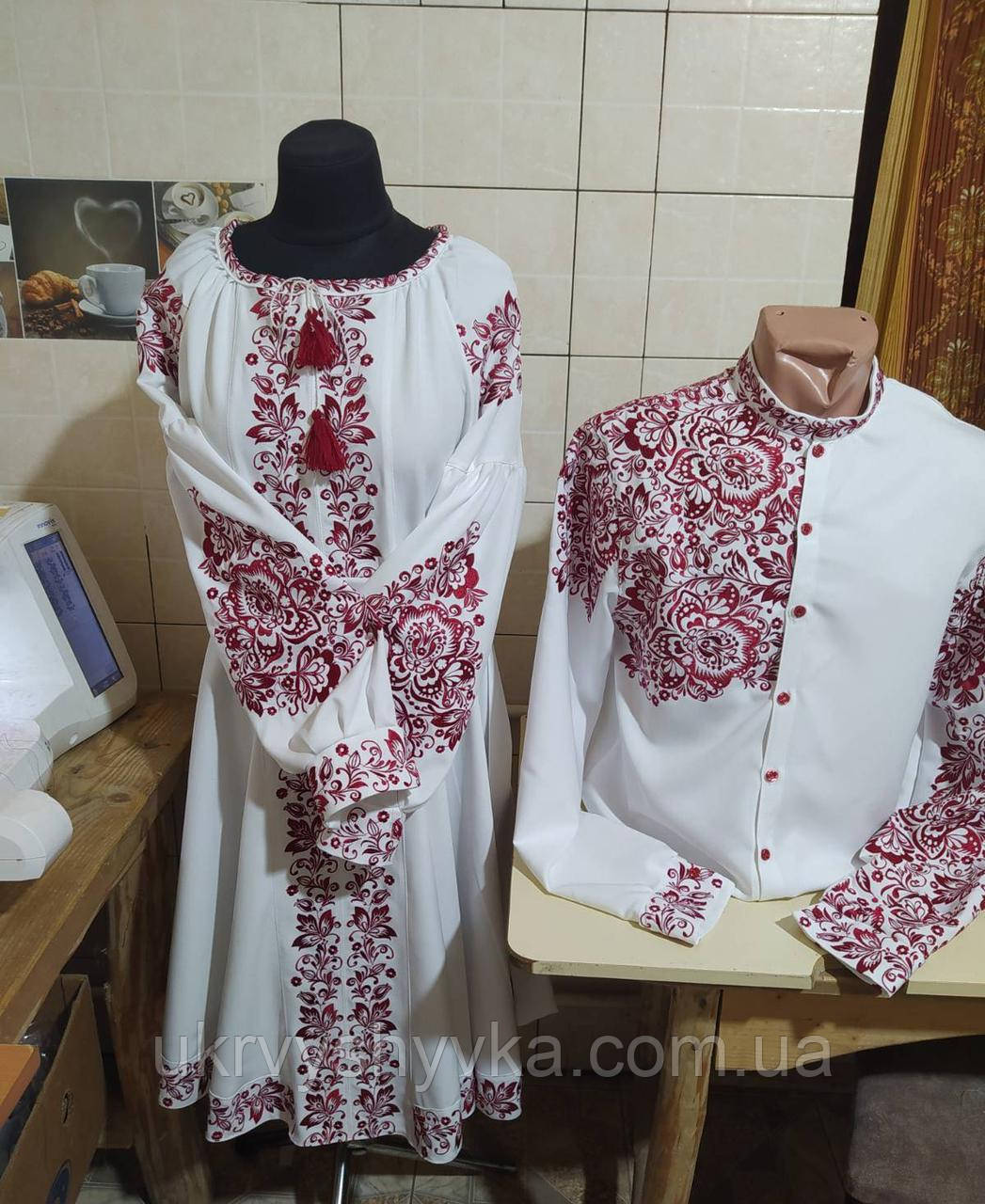 Вишиванки на весілля "Серпанок"