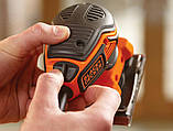 Вібраційна Шліфмашина 220 Вт BLACK&DECKER® KA450-QS, фото 3