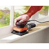 Вібраційна Шліфмашина 220 Вт BLACK&DECKER® KA450-QS, фото 4