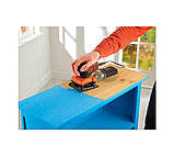 Вібраційна Шліфмашина 220 Вт BLACK&DECKER® KA450-QS, фото 7