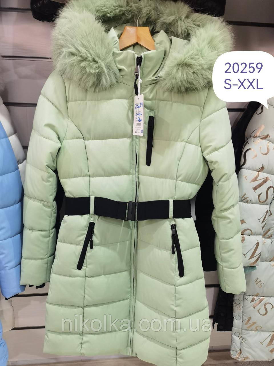 Куртка утеплена жіноча оптом, Egret, S-2XL рр., арт. 20259
