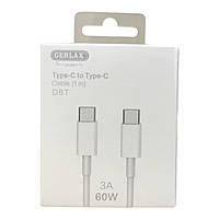 Кабель Type-C to Type-C 3А/ 60W /  D8T, арт. 27907 Gerlax