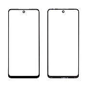 Скло тачскрину з OCA плівкою INFINIX Hot 40i чорне, з олеофобним покриттям, загартоване