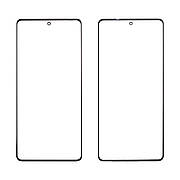 Скло тачскрину з OCA плівкою INFINIX Note 30 Pro (X678B) чорне, з олеофобним покриттям, загартоване