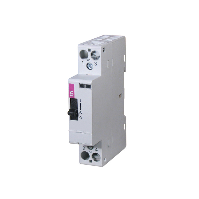 Контактор модульний 1P 20А 1NO AC ручне керування [2464033] R-R 20-10 ETI, фото 1