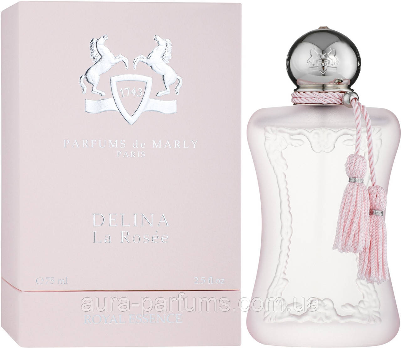 Жіночі парфуми Parfums de Marly Delina La Rosee (Парфумc де Марлі Деліна Ла Роза) Парфумована вода 75 ml/мл