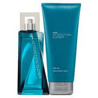 Чоловічий набір attraction closer avon
