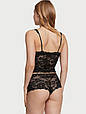 Піжама Victoria's Secret Cropped Modal & Lace Panty Set (BLACK), M, фото 3