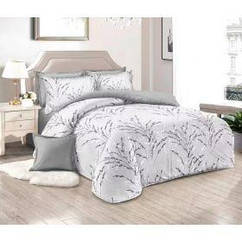 Комплект SOHO Комплект пост.белька Євро Lounge 200*230 Fiori Silver