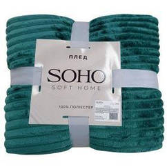 Текстиль для дому SOHO Плед 150*200 см Strip Green