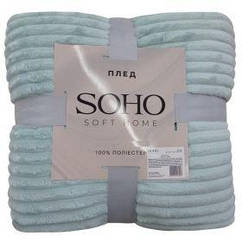 Текстиль для дому SOHO Плед 150*200 см Strip Pistachio
