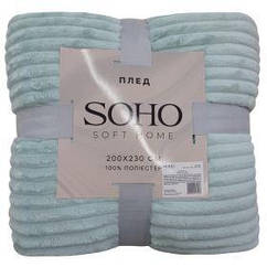 Текстиль для дому SOHO Плед 200*230 см Strip Pistachio