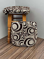 Чохли на табурети 4 штуки 33*33 "Кружечки"