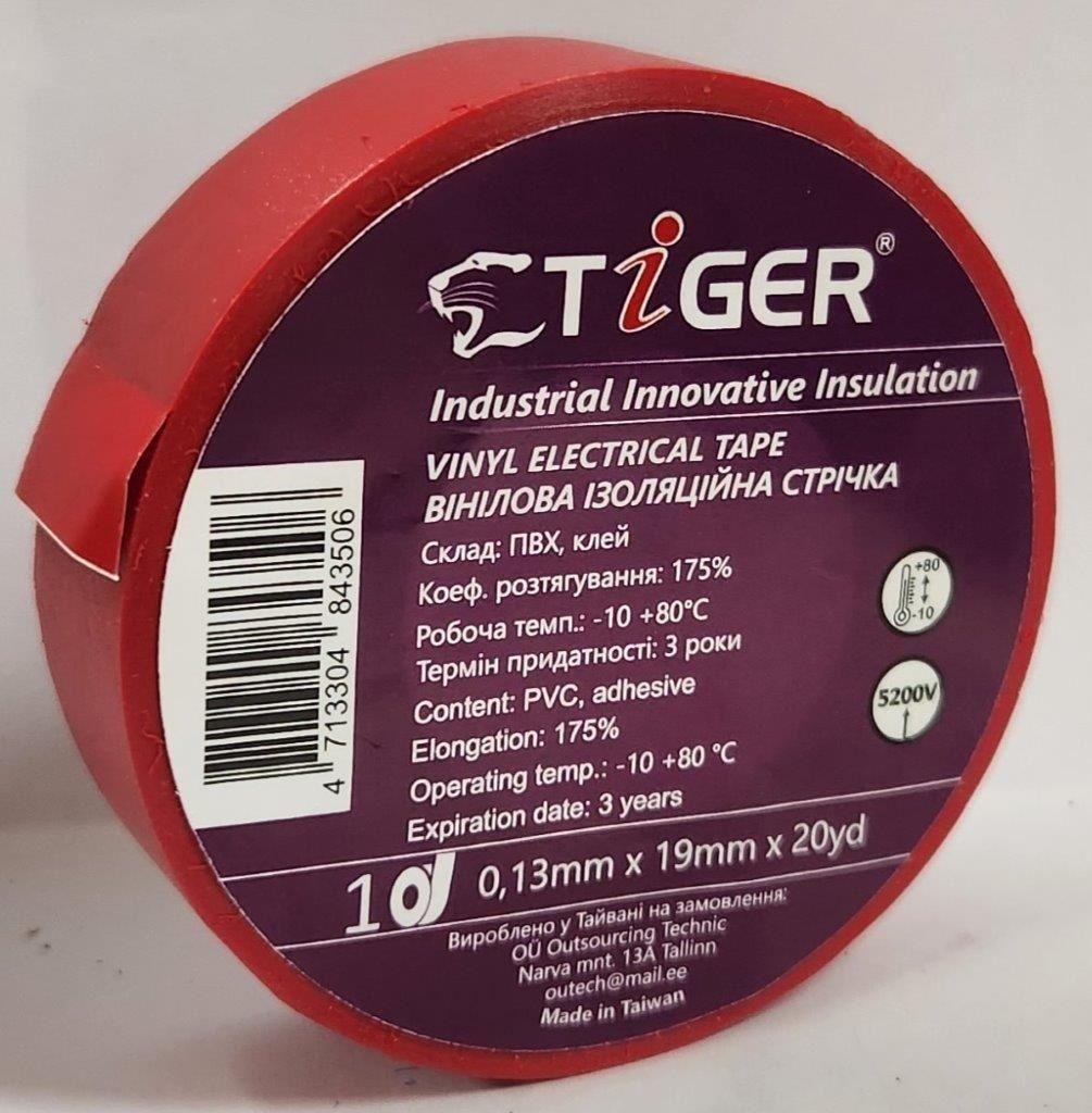 Ізострічка TIGER червона