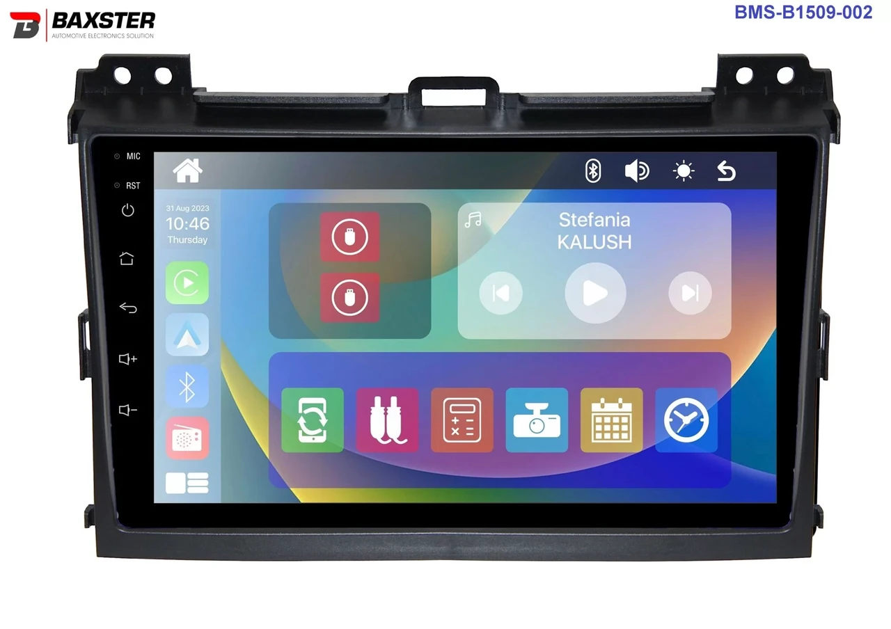 Штатна магнітола Baxster BMS-B1509-002 TOYOTA LC Prado (120), Lexus GX 02-09