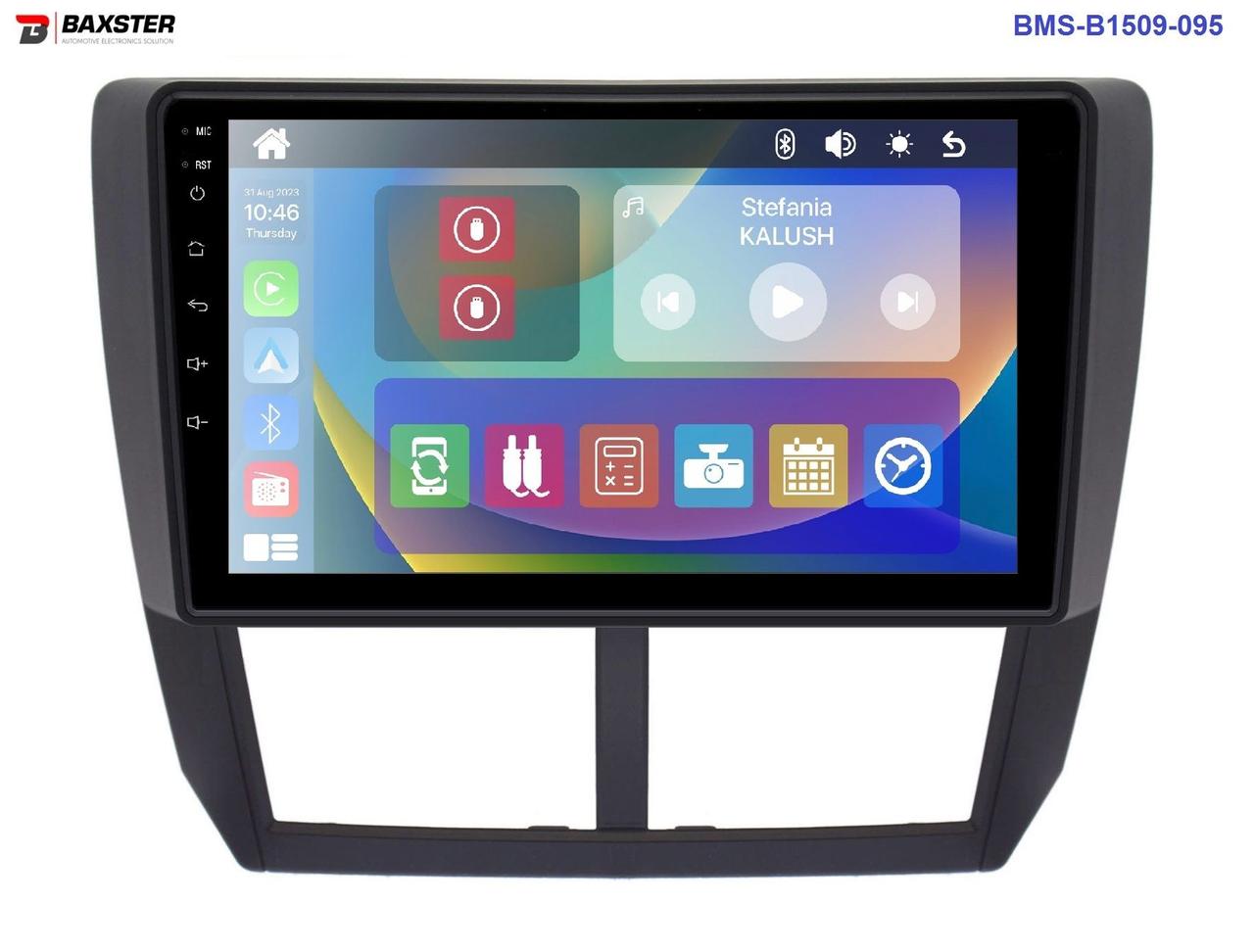 Штатна магнітола Baxster BMS-B1509-095 SUBARU Forester / Impreza 07-12