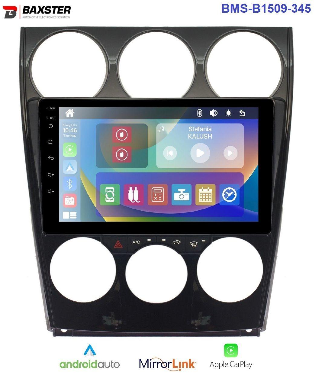 Штатна магнітола Baxster BMS-B1509-345 MAZDA 6 02-07