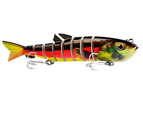 Воблер Swimbait Складовий секційний свімбейт 130mm 22g