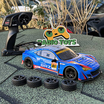 Дрифт машинка Subaru BRZ 4WD на радіокеруванні 30 см | Машинка для дрифту на пульті управління | Дрифт машина на радіокеруванні