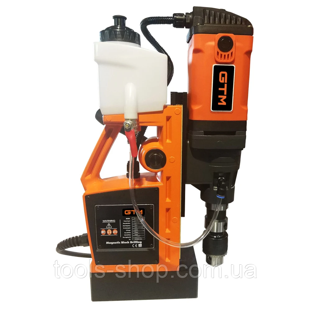 Потужний свердлильний верстат GTM OND-35HD з електромагнітним тримачем : 1550 Вт, діаметр патрона 13 мм,19 мм  (17792), фото 1