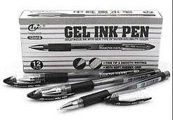 Ручка гелева Tianjiao TZ-501B з грипом (чорна)