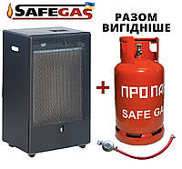 Обігрівач газовий КАТАЛІТИЧНИЙ STUFA CAMILLA 3100 Італія + Балон металевий 27 л.