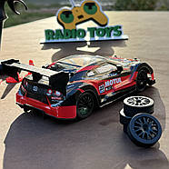 Дрифт машинка на радіокеруванні Nissan GTR Nitro Червона | Машинка для дрифту на пульті управління Дрифт машина на радіокеруванні, фото 2