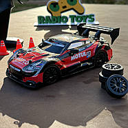 Дрифт машинка на радіокеруванні Nissan GTR Nitro Червона | Машинка для дрифту на пульті управління Дрифт машина на радіокеруванні, фото 4