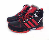 Дитяче взуття на зимові шкіряні черевики зимові для хлопчика, фото 7