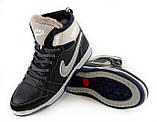 Шкіряні дитячі черевики зимові кросівки для хлопчика підлітка, фото 4