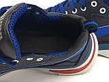 Дитячі кросівки на хлопчика кеди підліткові шкіряне взуття для дітей розмір 34 35 36 37 38 39 40, фото 3