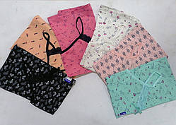 Жіноча бавовняна майка тонка бретель з мереживом 42-48р Туреччина