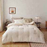 Ковдра соя 150*200 молочна KuNmeng 150_200_165k