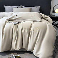 Постільна білизна KuNmeng тенсел 200_230_2802pbt бежовий