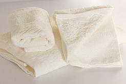 Набір рушників молочний 35_70_70_140_651rn