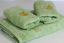 Набір рушників фісташковий Roberto Cavalli