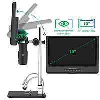 Цифровий мікроскоп Andonstar AD209 з дисплеєм 10 дюймів, фото 6