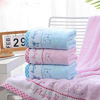 Рушник 65*130 блакитний 65_130_3501rb