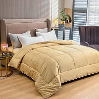 Ковдра 220×240 з верблюжого пуху|KuNmeng беж євро максі