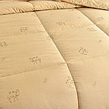 Ковдра 220×240 з верблюжого пуху|KuNmeng беж євро максі, фото 9