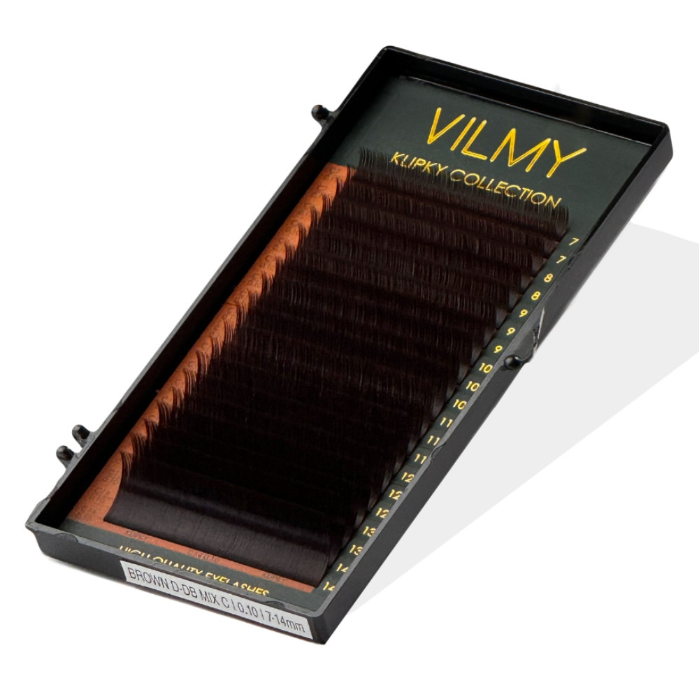 Вії Vilmy KLIPKY Chocolate Мікс