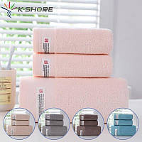Набір рушників пудровий бавовна | KuNmeng