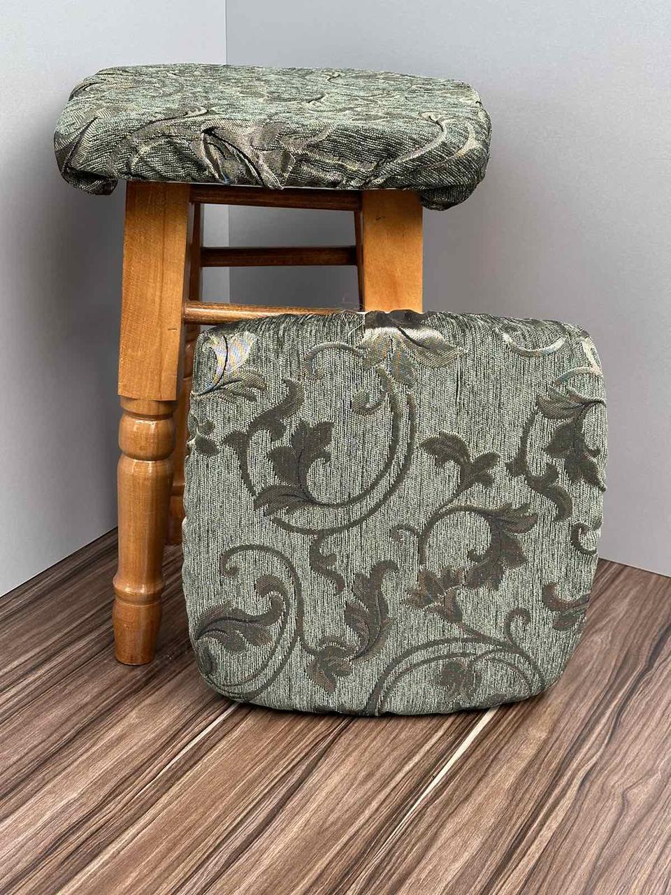 Чохли на табурети 4 штуки "Листочки", фото 1