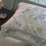 Постільна білизна King Size Tencel сіро-зелена 220x240, фото 2